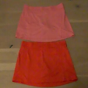 J Lindebeberg golf skorts